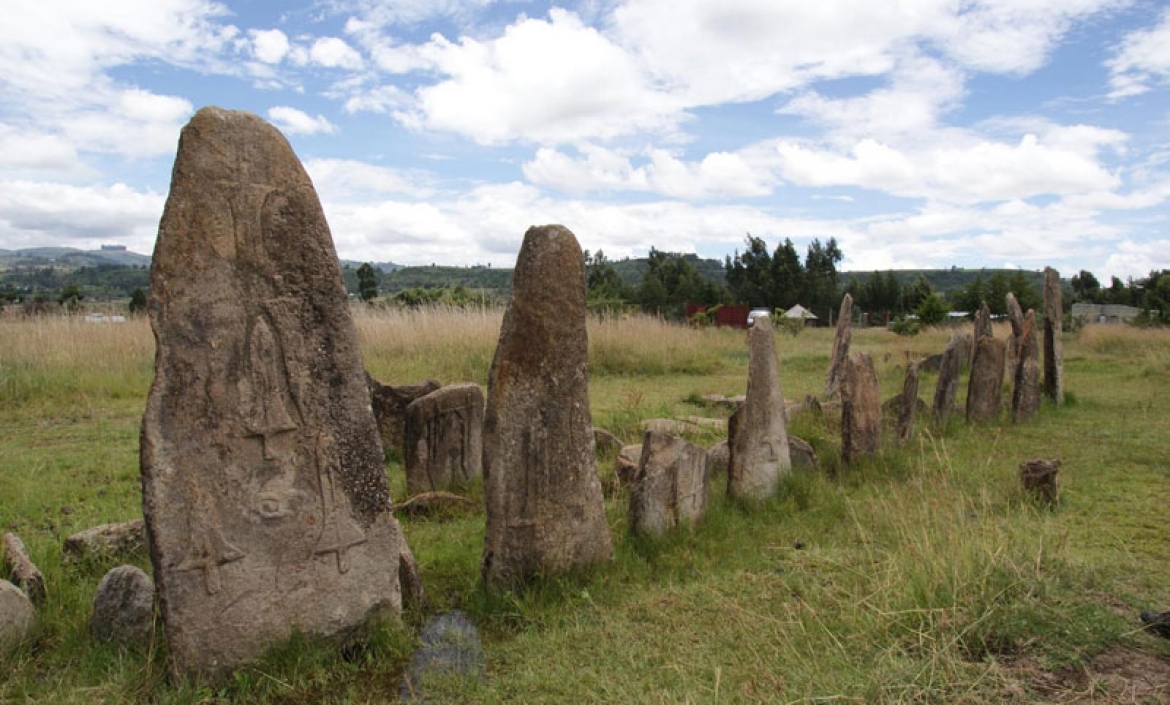 Day trip to archeological site of Tiya, Melka kunttire &amp; Adadi Mariam